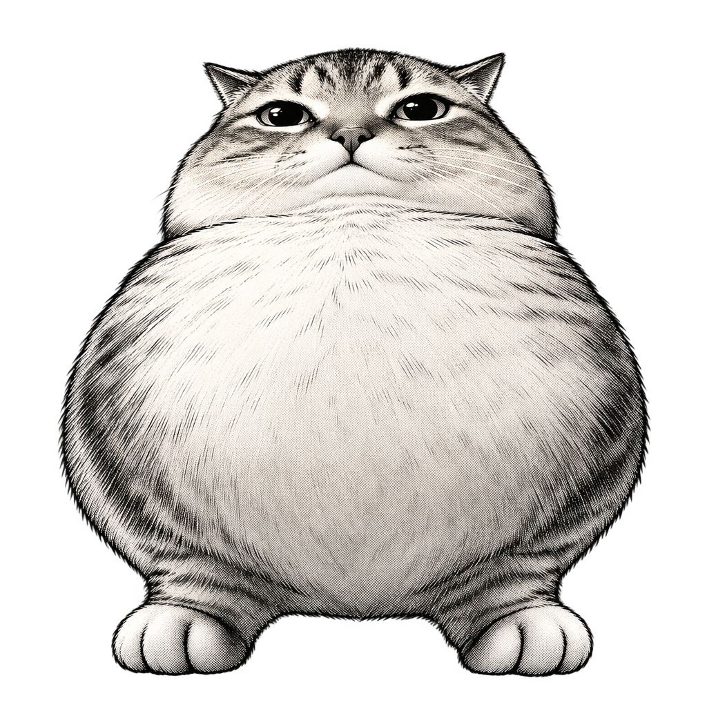 Fat Cat mascot mark